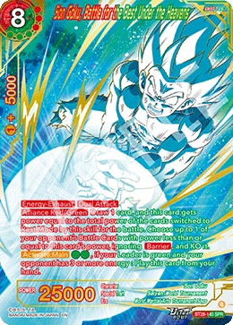 Son Goku, Battle for the Best Under the Heavens BT28-140_SPR card