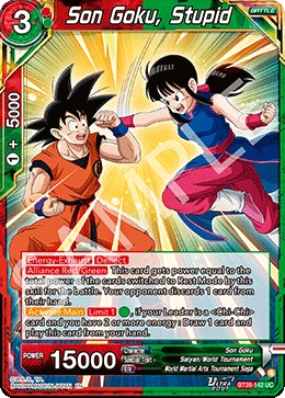 Son Goku, Stupid BT28-142 card