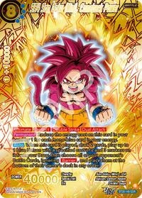 SS4 Son Goku (Mini), Comeback Power BT28-148 Dragon Ball Masters card, Variant 1