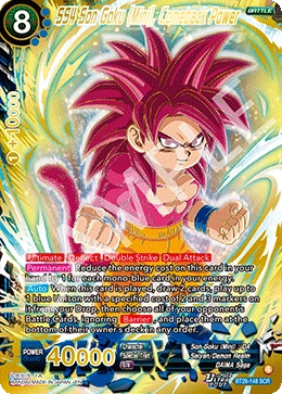 SS4 Son Goku (Mini), Comeback Power BT28-148 card