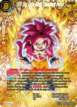 SS4 Son Goku (Mini), Comeback Power BT28-148_GDR card