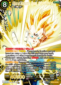 Prince of Destruction Vegeta, Prideful Psyche BT28-149 card