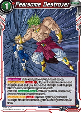 Fearsome Destroyer BT29-022 card