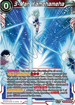 3-Man Kamehameha BT29-028 card