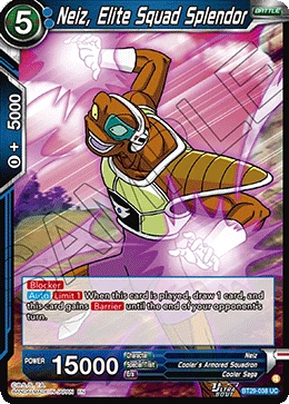 Neiz, Elite Squad Splendor BT29-038 card