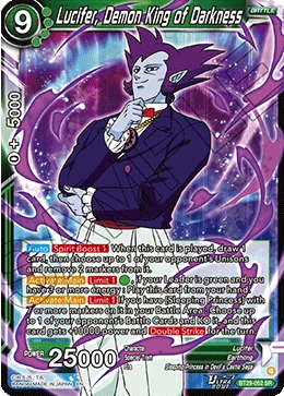 Lucifer, Demon King of Darkness BT29-052 card