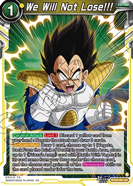 We Will Not Lose!!! BT29-081 card