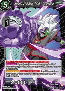 Fused Zamasu, God of Despair BT29-087 card