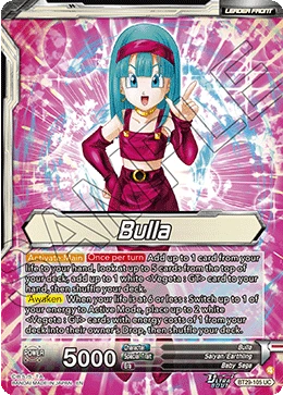 Bulla BT29-105_PR card