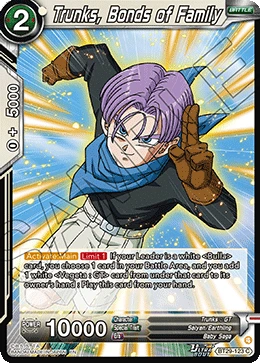Trunks, Bonds of Family BT29-123 card