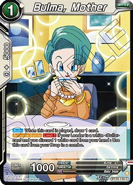 Bulma, Mother BT29-126 card