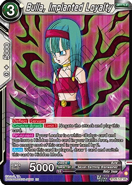 Bulla, Implanted Loyalty BT29-127 card