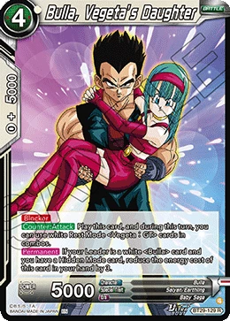 Bulla, Vegeta’s Daughter BT29-129 card