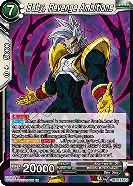 Baby, Revenge Ambitions BT29-133 card