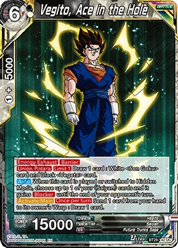 Vegito, Ace in the Hole BT29-142 card