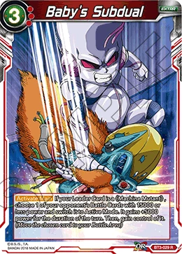 Baby's Subdual BT3-029 card