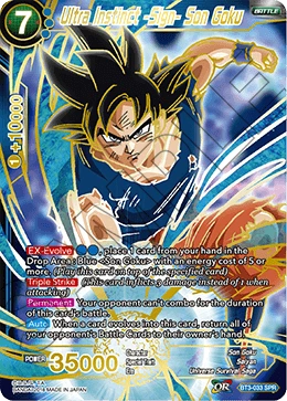 Ultra Instinct -Sign- Son Goku BT3-033_SPR card