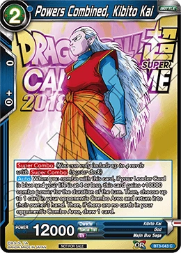 Powers Combined, Kibito Kai BT3-043_PR card