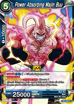 Power Absorbing Majin Buu BT3-049 card