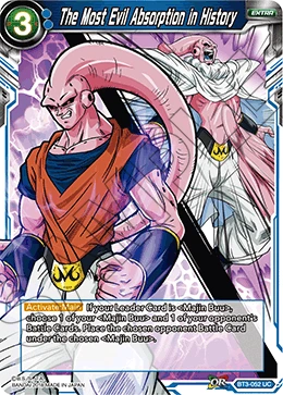 The Most Evil Absorption in History BT3-052 card