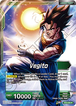 Vegito BT3-055 card