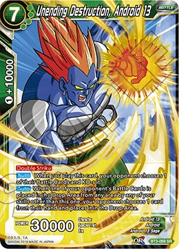 Unending Destruction, Android 13 BT3-069 card