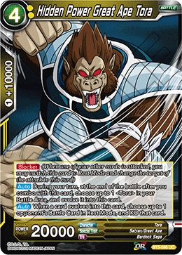 Hidden Power Great Ape Tora BT3-096_BD