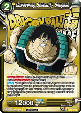 Unwavering Solidarity Shugesh BT3-100_PR card