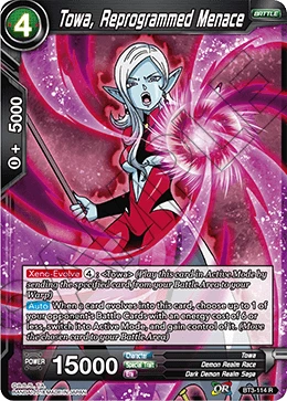 Towa, Reprogrammed Menace BT3-114 card