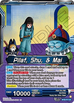 Pilaf, Shu, & Mai BT30-017_PR card