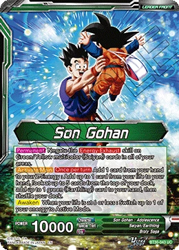Son Gohan BT30-043 Dragon Ball Masters card