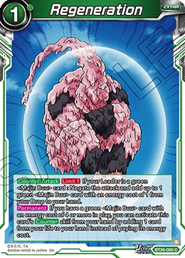 Regeneration BT30-065 Dragon Ball Masters card