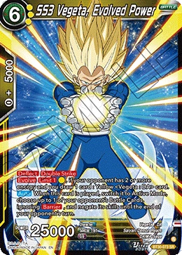 SS3 Vegeta, Evolved Power BT30-073 card