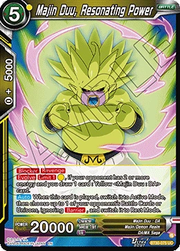 Majin Duu, Resonating Power BT30-075 card