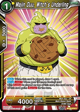 Majin Duu, Witch’s Underling BT30-076 card