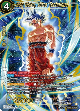 Son Goku, Ultra Technique BT30-085_SPR card