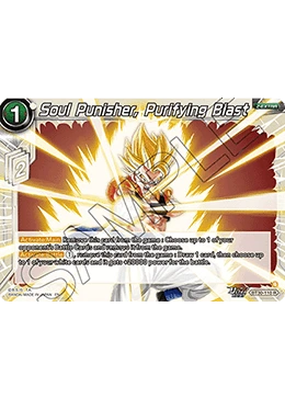 Soul Punisher, Purifying Blast BT30-110 card