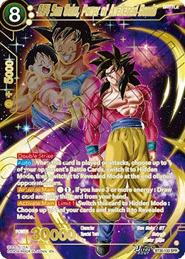 SS4 Son Goku, Power of Awakened Bonds BT30-133_SPR card
