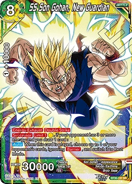 SS Son Gohan, New Guardian BT30-137 card