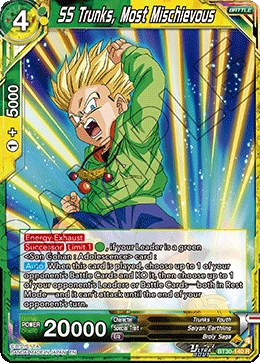 SS Trunks, Most Mischievous BT30-140 card