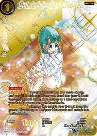 Bulma, Opening Chapter BT30-149-p1 card