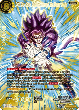 SS4 Son Goku, Blasting Through the Demon Realm BT30-151_GDR card