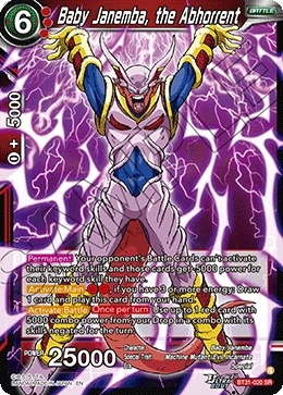 Baby Janemba, the Abhorrent BT31-020 card