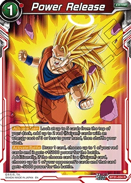 Power Release BT31-024 card