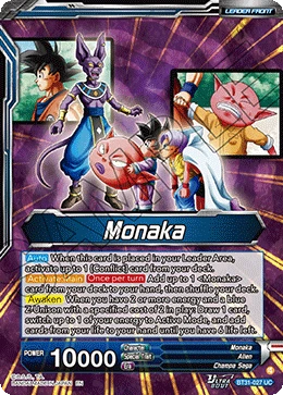 Monaka BT31-027 Dragon Ball Masters card, Promo