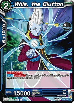 Whis, the Glutton BT31-036 card