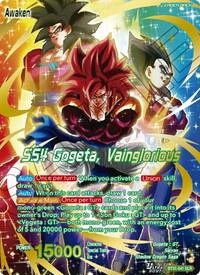 SS4 Son Goku & SS4 Vegeta BT31-041-p1 card
