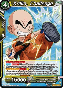 Krillin, Challenge BT31-059 card