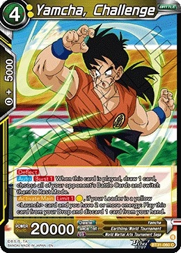 Yamcha, Challenge BT31-060 card