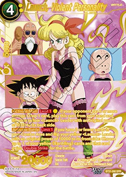 Launch, Violent Personality BT31-066_SPR card